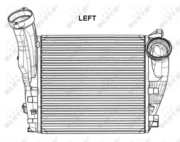 Intercooler 30286 NRF