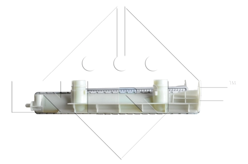 Água radiador NRF 53609 precio, desde 73,56 EUR