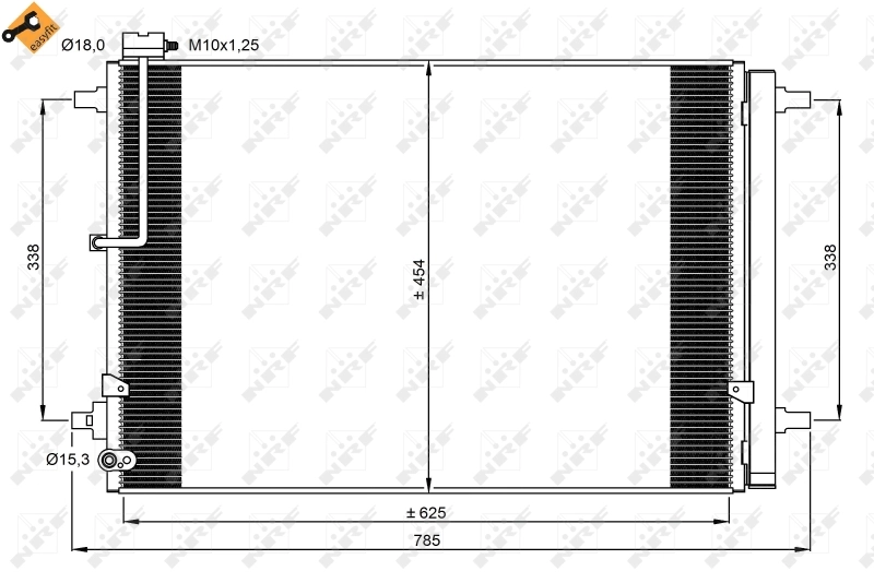Comprar Condensador aire acondicionado Audi A8 D4 4H2, 4H8, 4HC, 4HL