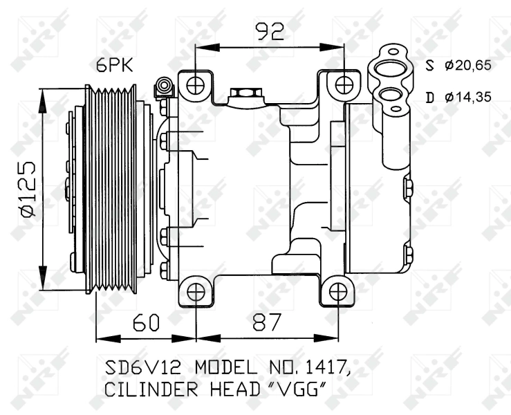 Compresor ac NRF 32235 precio, desde 166,67 EUR