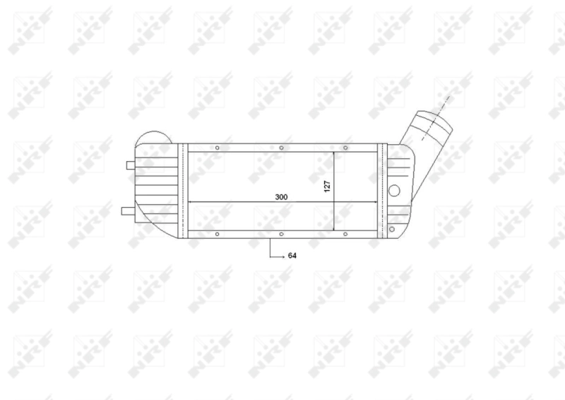 Intercooler CI66000S Mahle Original