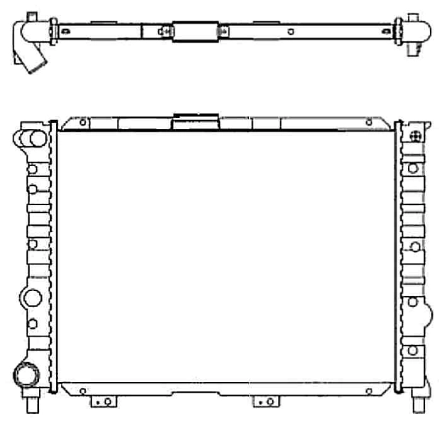 Radiador 58114 NRF