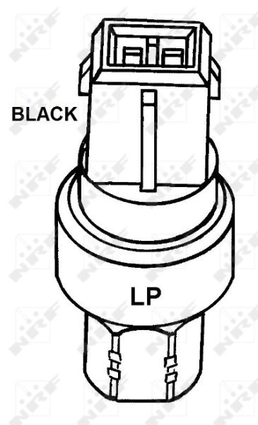Sensor de presion de aire acondicionado 38911 NRF