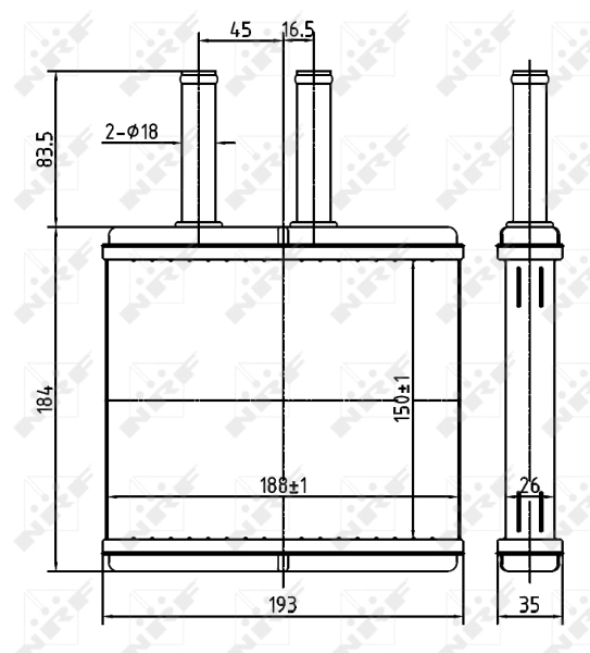Calefactor NRF 54269