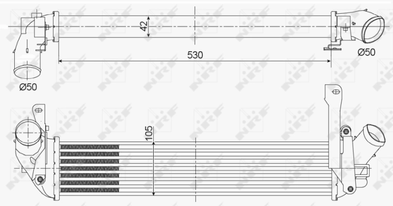 Intercooler 823M82A Jdeus