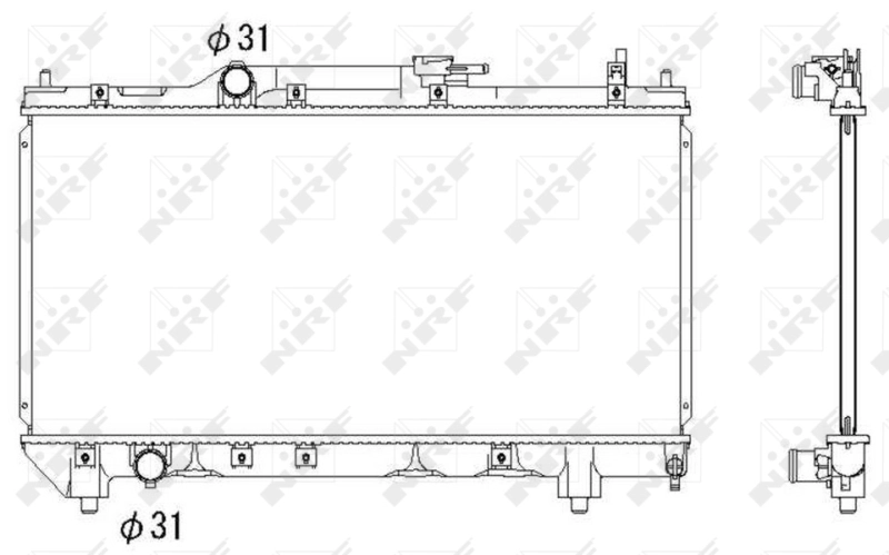 Refrigeración del motor para Toyota Avensis I T22
