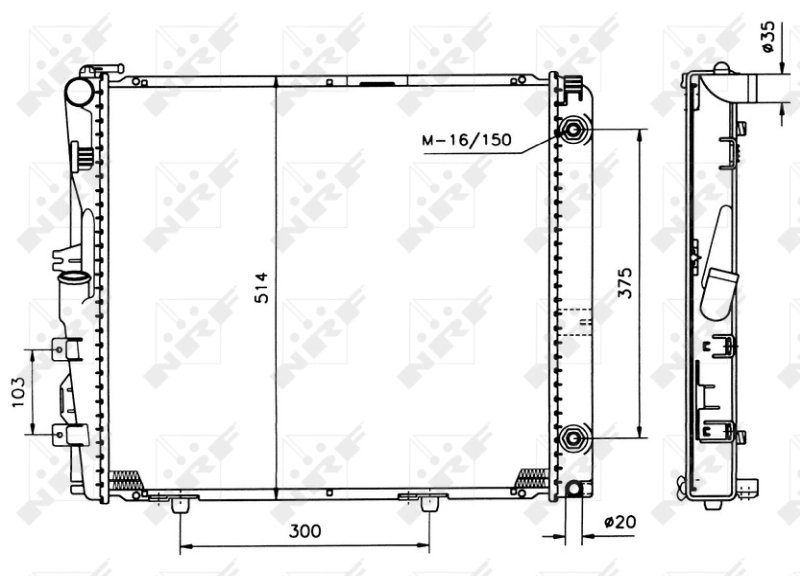Comprar Radiador Mercedes E  W124