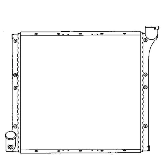 Radiador 503001 NRF