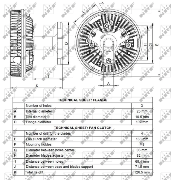 Comprar 49078 NRF Embrague viscoso de ventilador