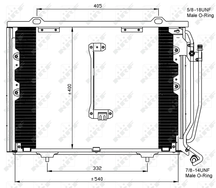 Comprar Condensador de aire acondicionado Mercedes C  S202 a bajo precio