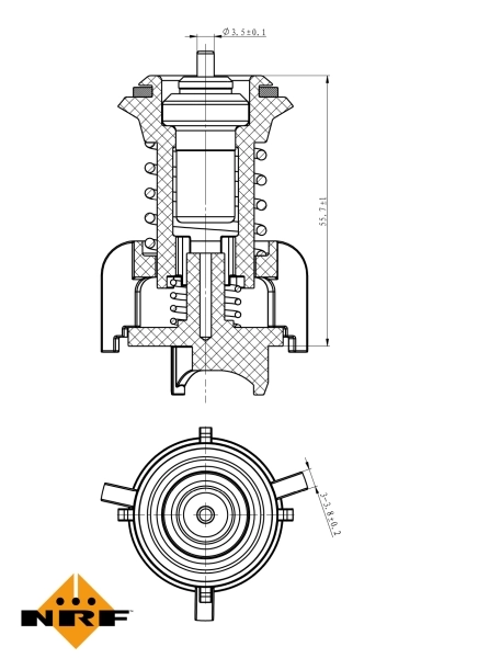 Termostato 725095 NRF
