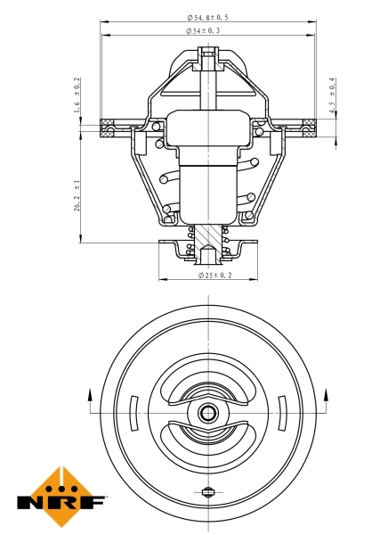 Termostato 725125 NRF