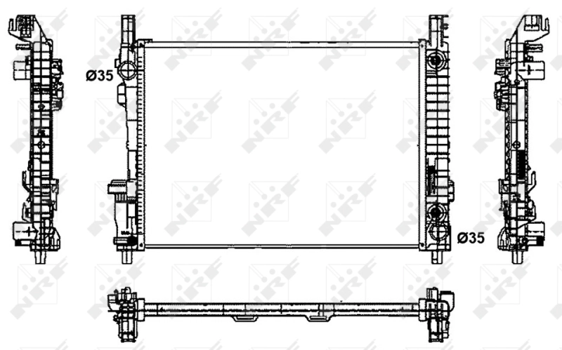 Comprar 53800 NRF Radiador de auto
