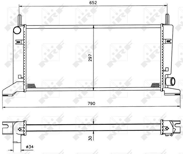 Comprar Radiador Ford Escort IV AWF, AVF
