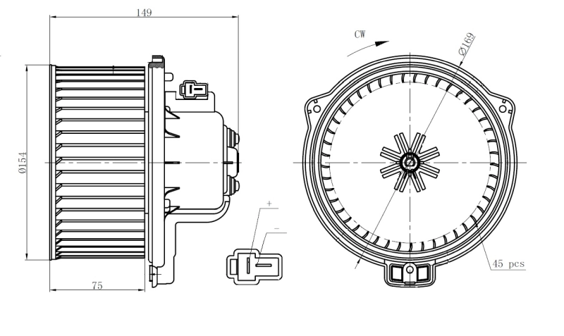 Ventilador habitáculo Volvo V40 