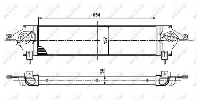 Radiador de aire de admisión Nissan Qashqai I SUV (J10) (2006 - 2013) precio, desde 106,00 EUR