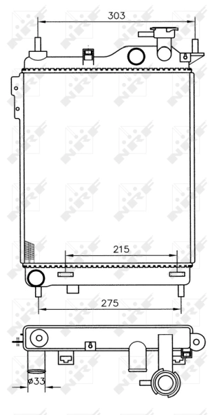 Comprar Radiador de refrigeración del motor Hyundai Getz  TB a bajo precio
