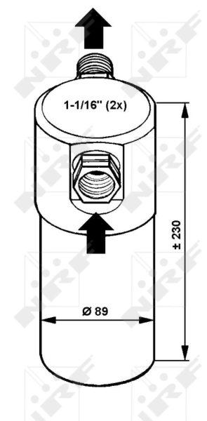 Filtro deshidratador 33083 NRF