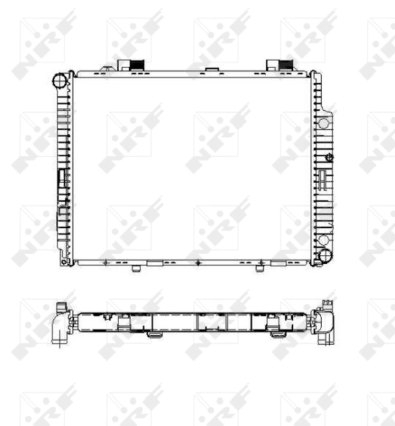 Comprar 55331 NRF Radiador de auto