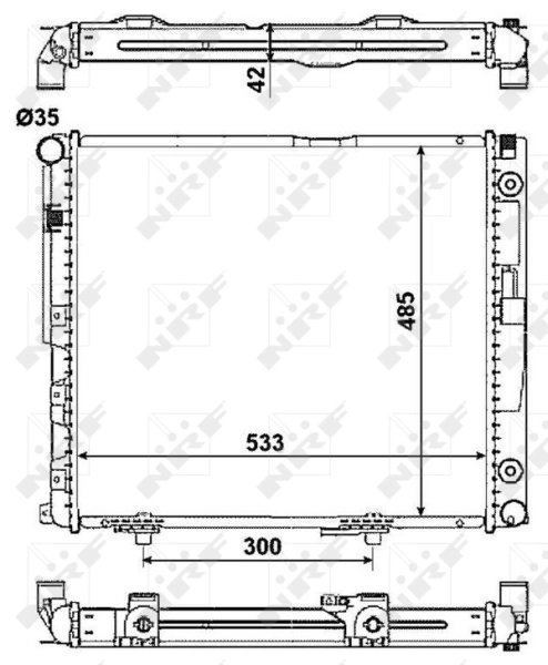 Comprar 516573 NRF Radiador de auto