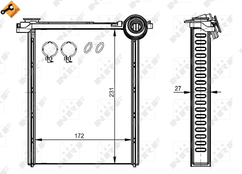 Calefactor NRF 54314