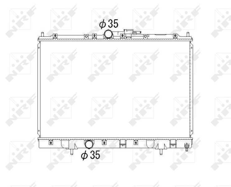 Comprar Radiador de refrigeración del motor Mitsubishi Pajero  H60, H70 a bajo precio