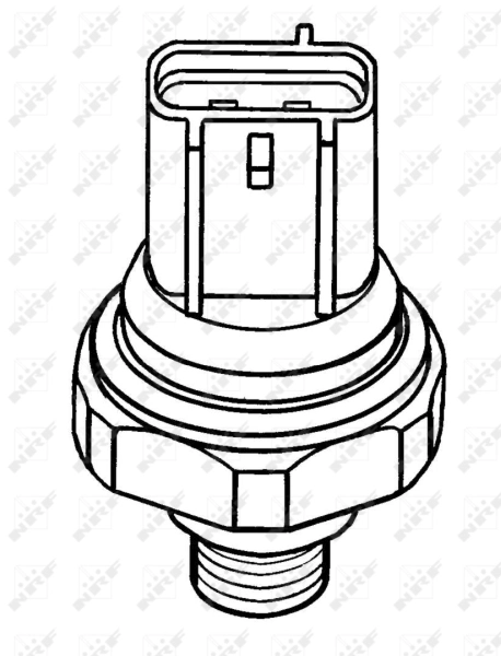  Sensor de presion de aire acondicionado Mitsubishi Galant 6