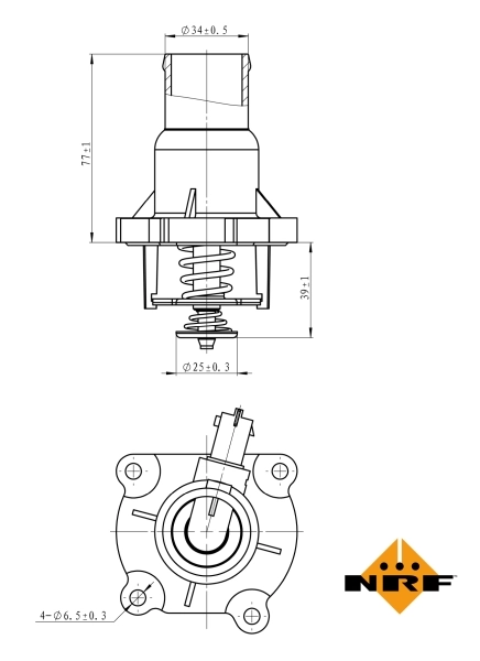 Termostato 725030 NRF