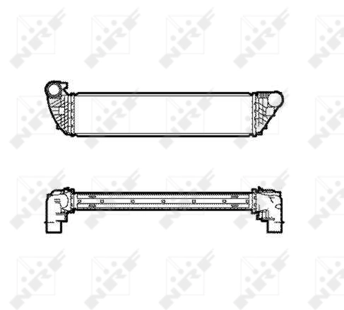 Intercooler 30859 NRF