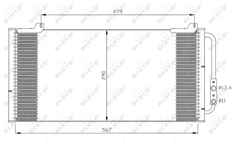 Comprar Condensador de aire acondicionado Rover 25  RF a bajo precio
