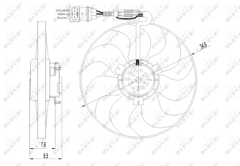 Comprar 47064 NRF Ventilador del motor