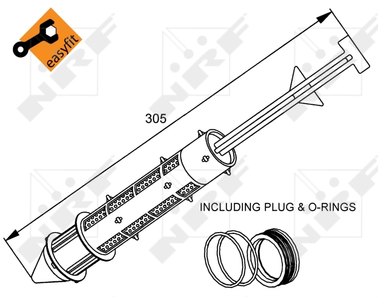 Filtro deshidratante NRF 33178