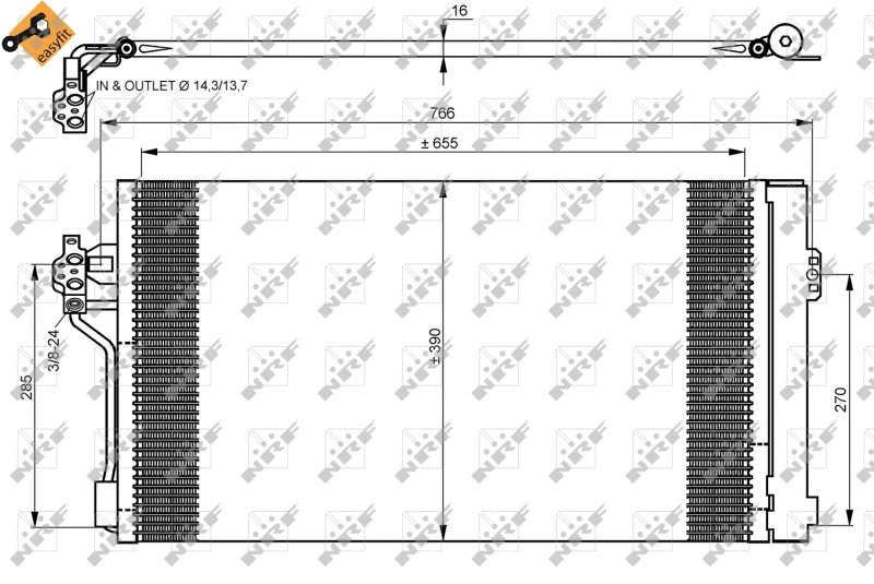 Condensador NRF 35776