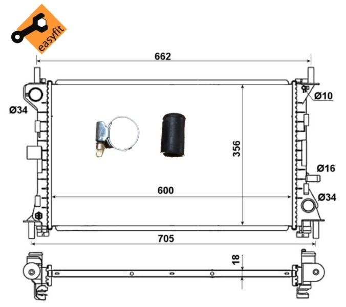Comprar Radiador Ford Ka  RBT