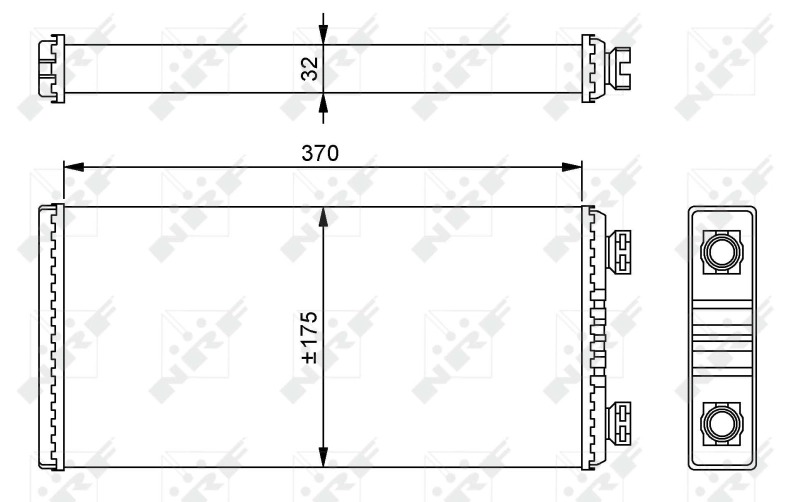Radiador de calefacción Mercedes Benz Truck TRUCK ACTROS camión plataforma/chasis (1996 - 2003) precio, desde 68,95 EUR