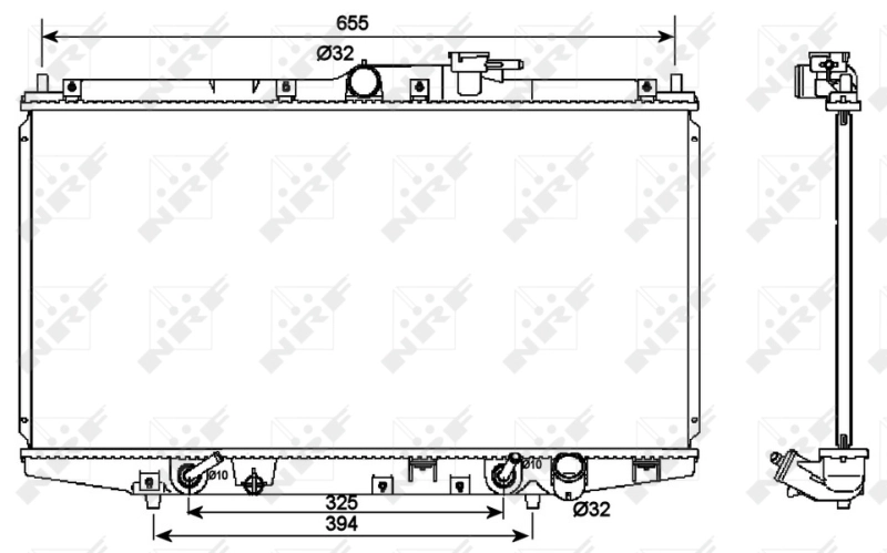 53087 NRF Refrigeración del motor