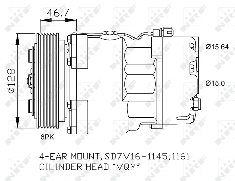 Compresor ac NRF 32489 precio, desde 265,46 EUR