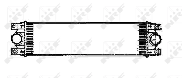 Intercooler 30877 NRF