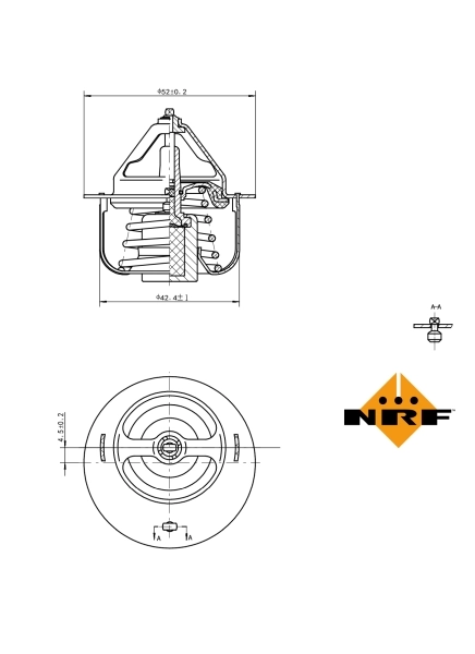Termostato 725057 NRF