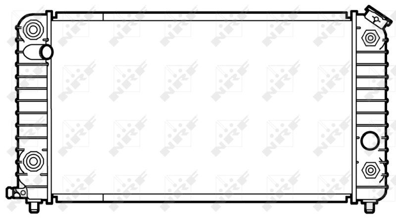 Radiador 50338 NRF