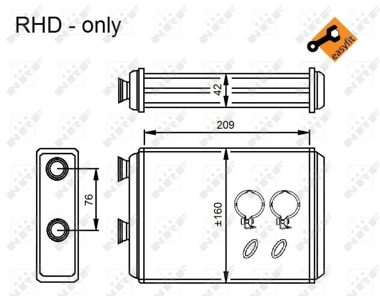 Calefactor NRF 54224
