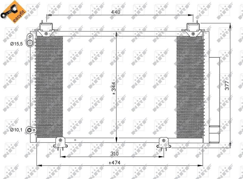 Condensador NRF 35333