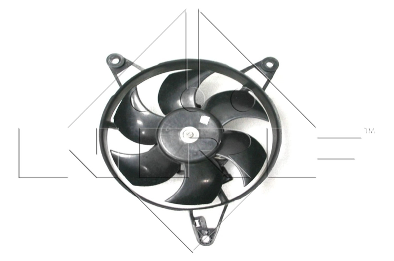 Electroventilador del motor para Fiat Panda I 141A