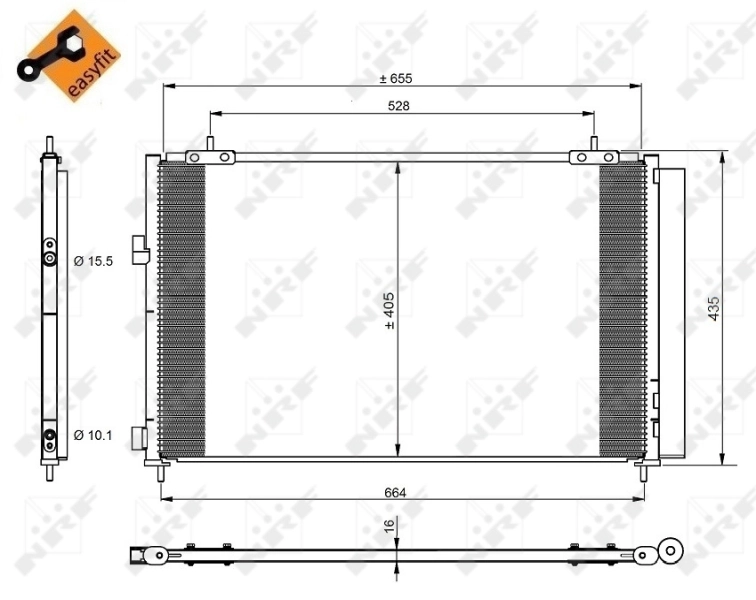 Aire acondicionado capacitor Toyota RAV4 IV SUV (A4) (2012 - 2019) precio, desde 91,25 EUR