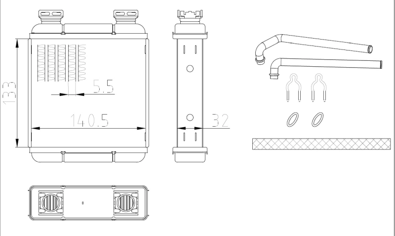 Calefactor NRF 54411