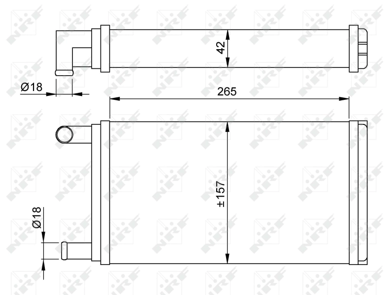 Calefactor NRF 53555