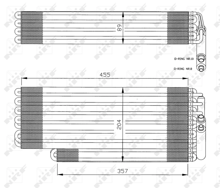 Evaporador NRF 36078