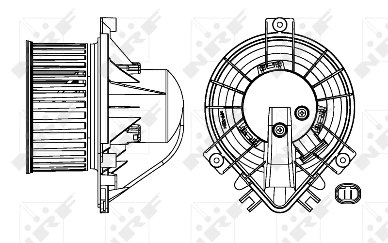 Ventilador interior NRF 34159