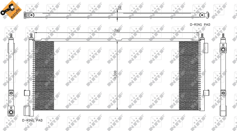 Comprar Condensador de aire acondicionado Volvo Trucks TRUCK FH12   a bajo precio