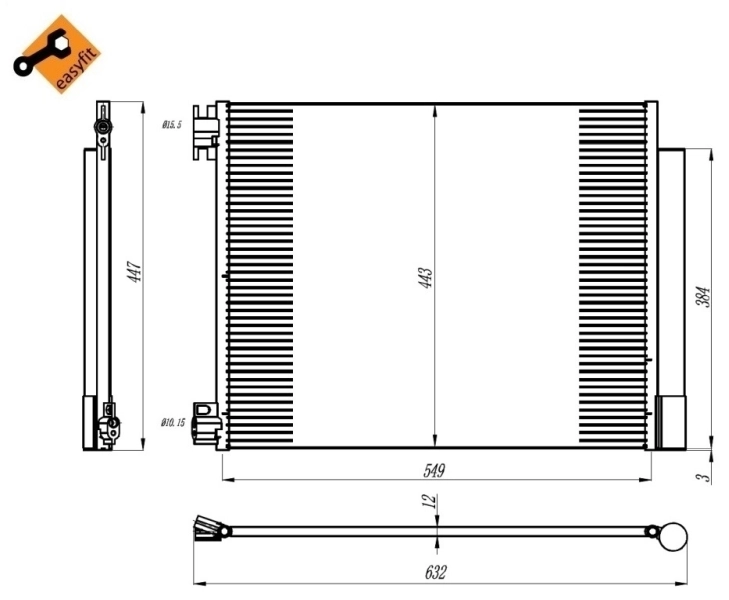 Comprar Condensador aire acondicionado Renault Scenic GRAND IV R9